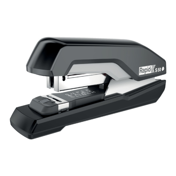 Bureaunietmachine Rapid Supreme fullstrip S50 60 vel zwart/grijs