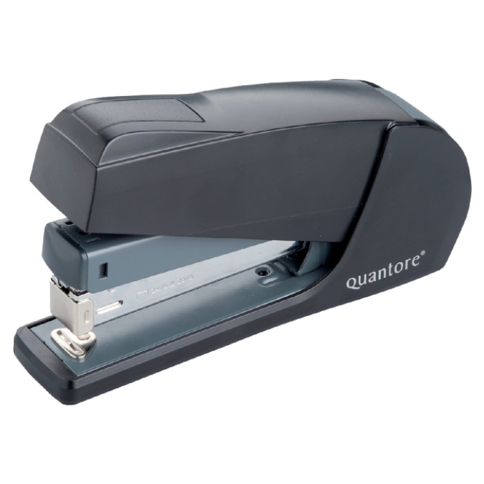 Nietmachine Quantore luxe fullstrip 20vel 24/6 zwart