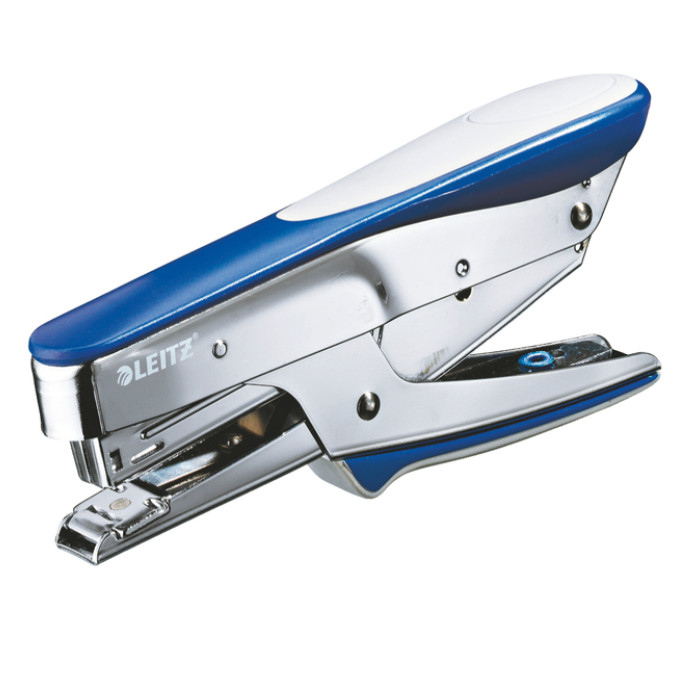 Niettang Leitz bovenlaadmodel P2 15 vel blauw