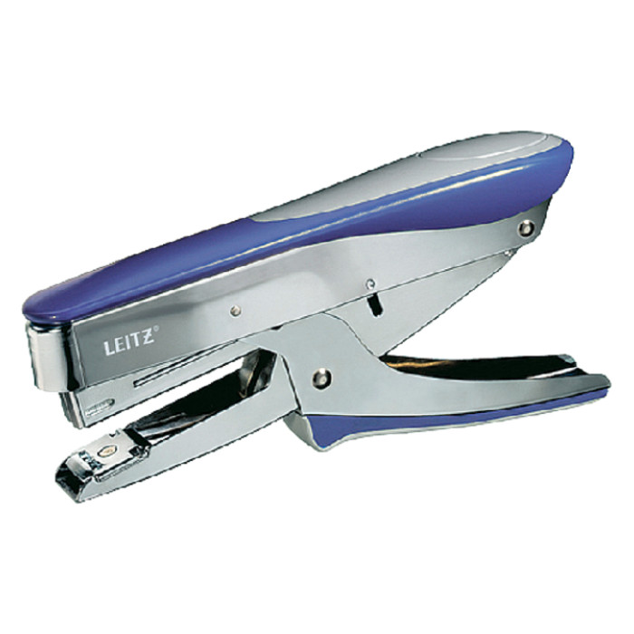 Niettang Leitz bovenlaadmodel P3 30 vel blauw