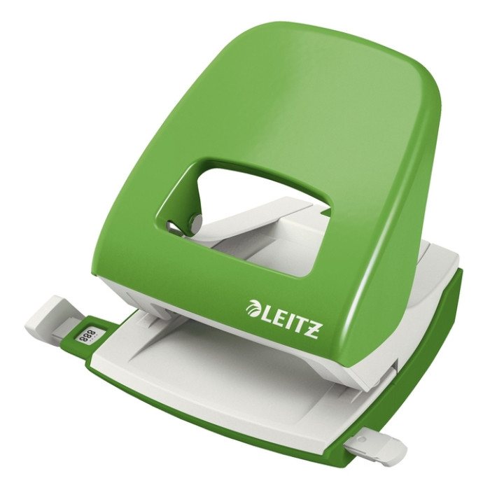 Perforator Leitz NeXXt 5008 2-gaats 30 vel lichtgroen