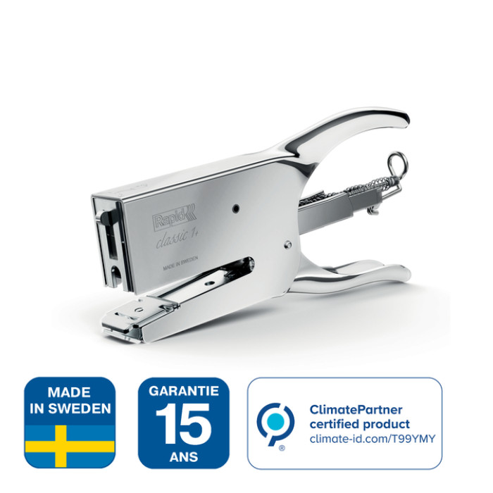 Niettang Rapid 1DX 50 vel 24/6 chroom