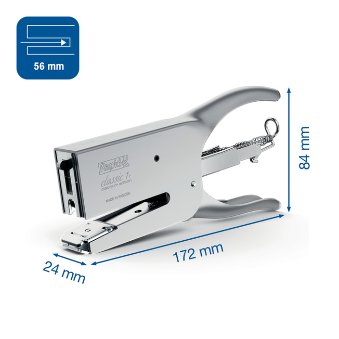 Niettang Rapid Classic K1 50 vel platium