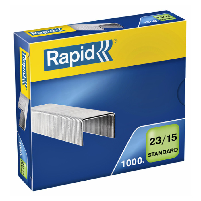Nieten Rapid 23/15 gegalvaniseerd standaard 1000 stuks