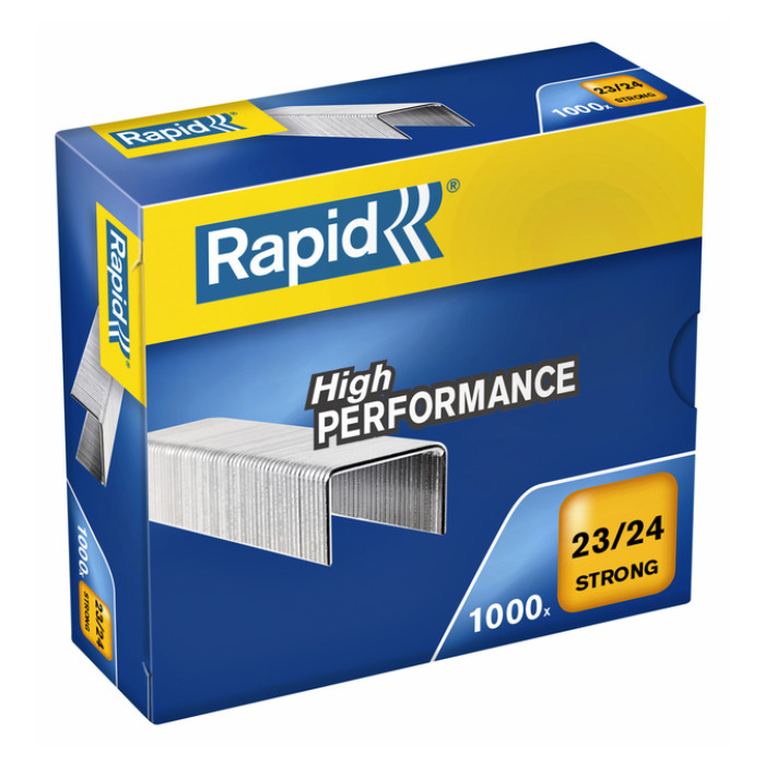 Nieten Rapid 23/24 gegalvaniseerd strong 1000 stuks