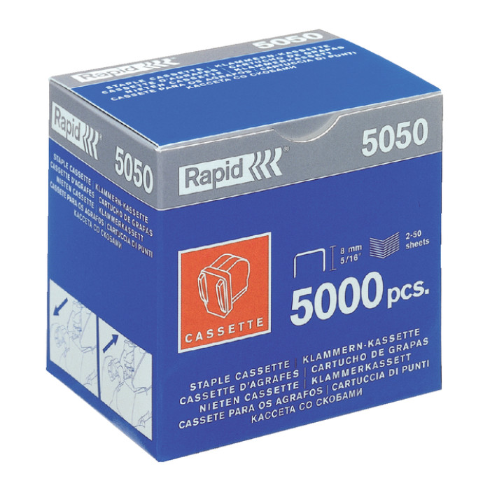 Nietcassette Rapid 5050 5000 stuks