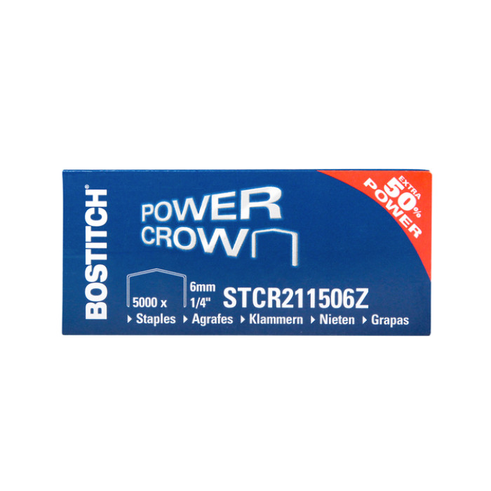 Nieten Bostitch B8 staal STRC2115 6mm gebogen rug 5000 stuks
