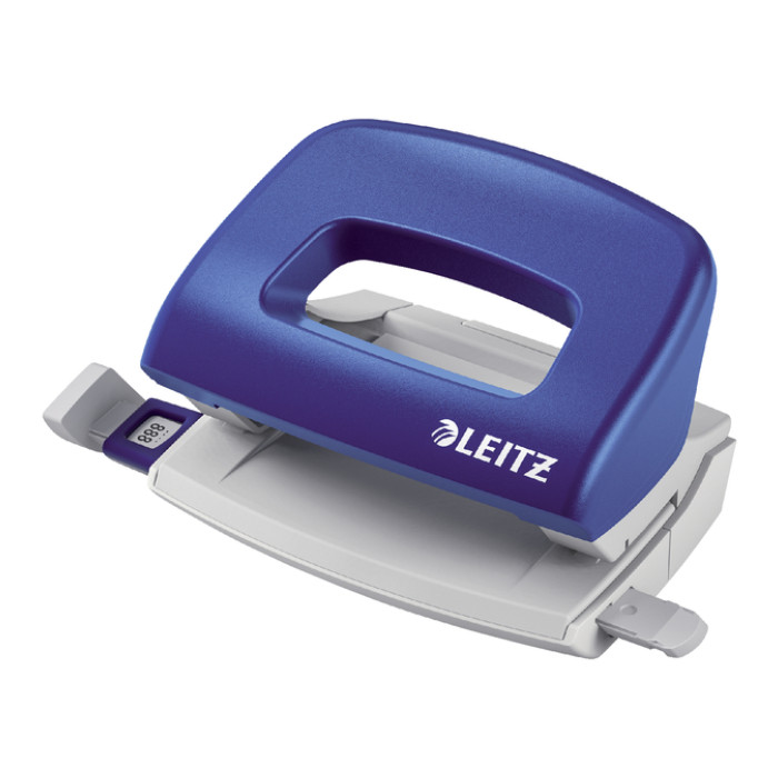 Perforator Leitz NeXXt mobiele 10 vel blauw