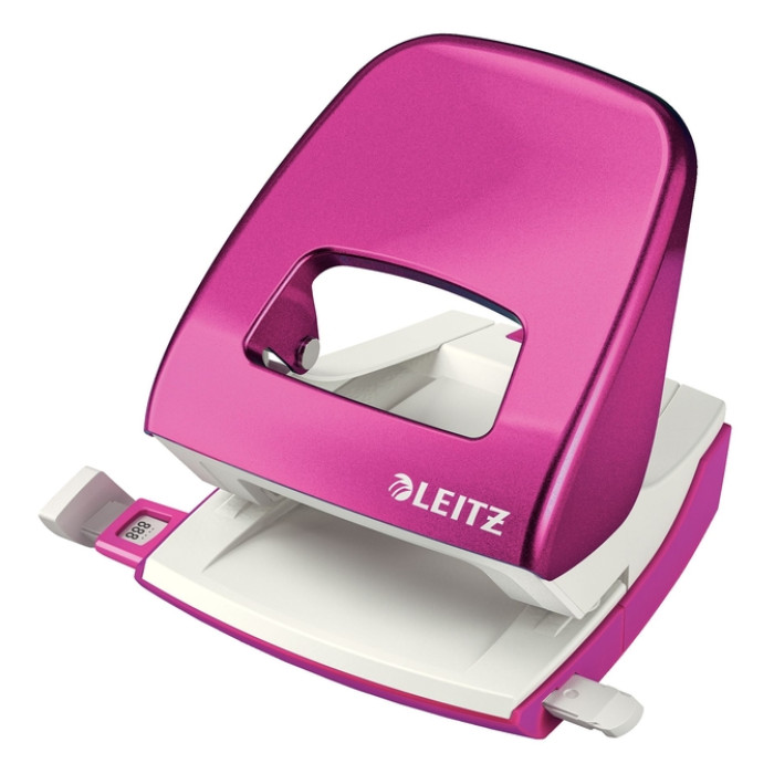 Perforator Leitz WOW 5008 NeXXt  metaal 30 vel roze