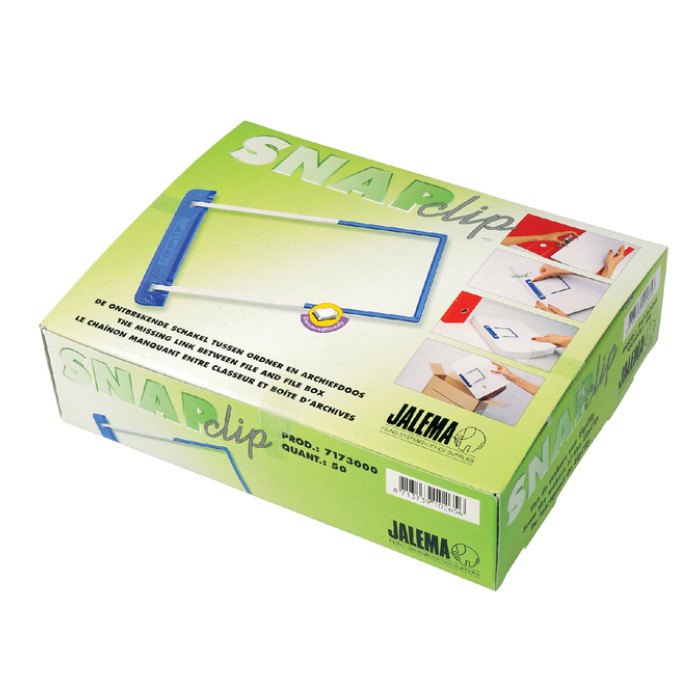 Bundelmechaniek Djois  Snapclip blauw