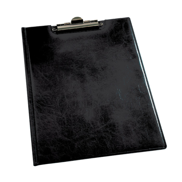 Klembordmap Durable 2355 A4 met kopklem en insteek zwart