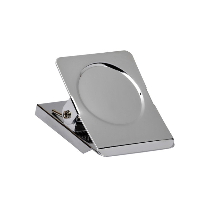 Papierklem MAUL magnetisch vierkant 40mm zilver