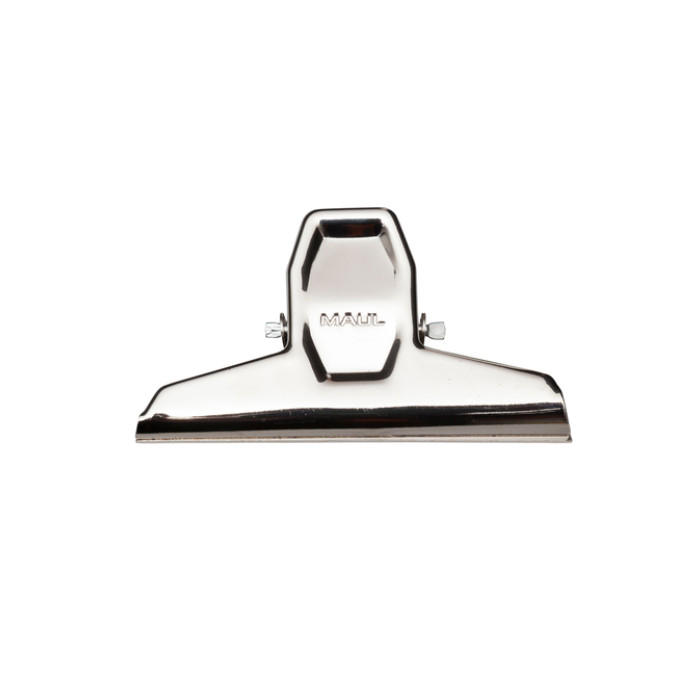 Papierklem MAUL Pro 95mm capaciteit 25mm zilver 2 stuks