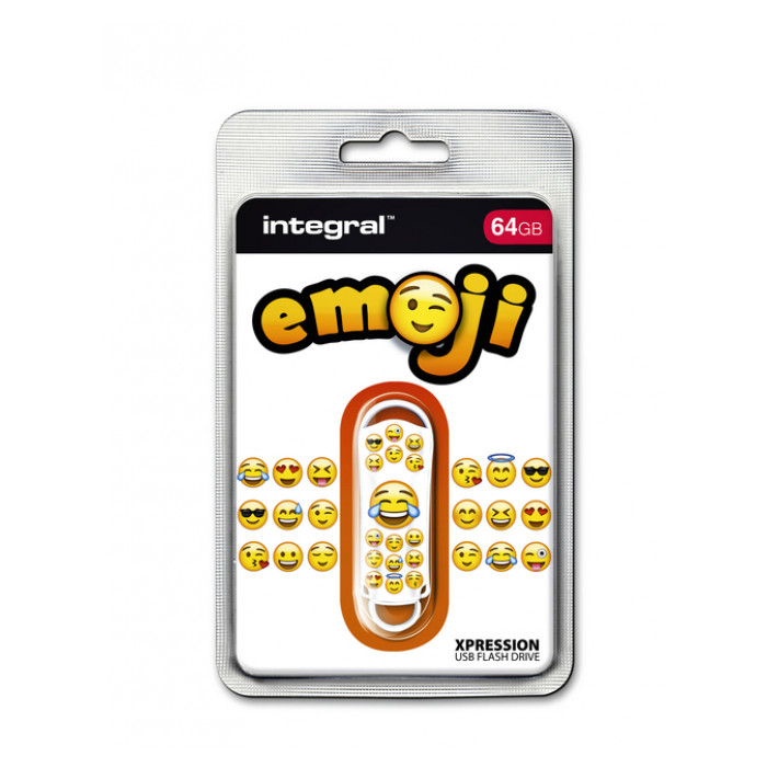 USB-Stick 2.0 Integral Xpression 64GB Emoji