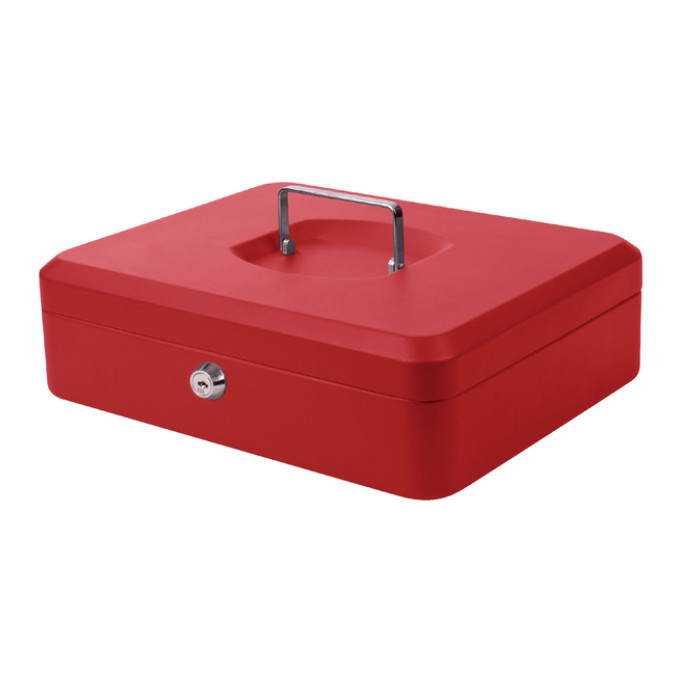 Geldkist Pavo 300x240x90mm rood