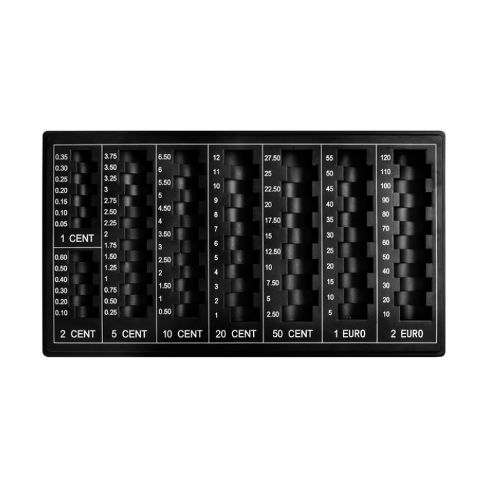 Muntinzetbak Pavo 330x183x20mm zwart