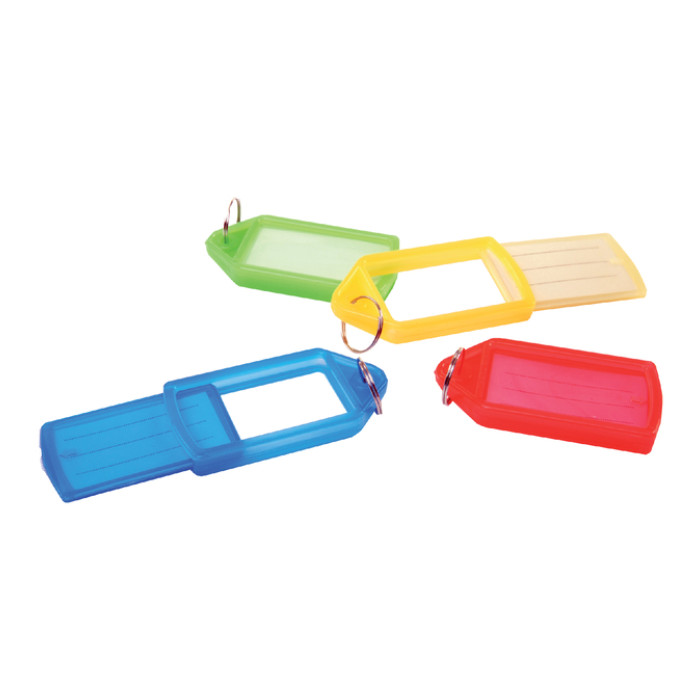 Sleutellabel Pavo met schuifelement assorti 15 stuks