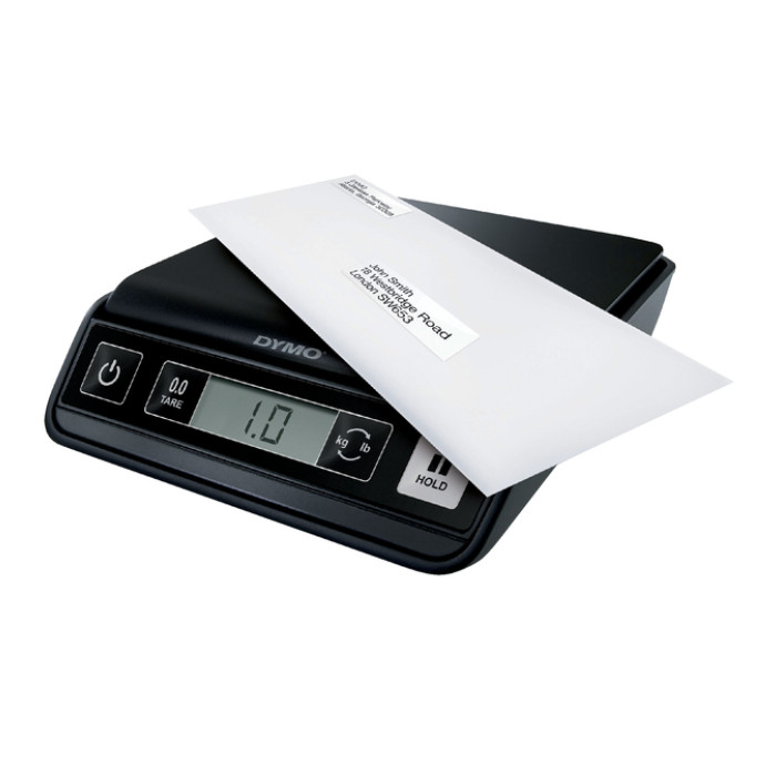 Briefweger Dymo M2 digitaal tot 2000 gram zwart