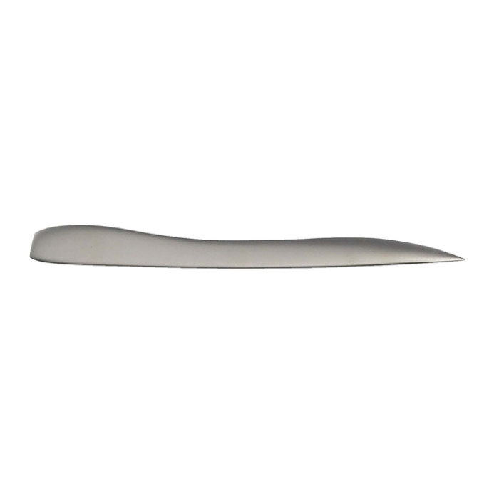Briefopener 192mm metaal mat nikkel