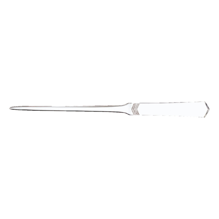 Briefopener MAULslim, vlak RVS-staal, bewerkt heft, smal lemmet van 245mm blister à 1 stuk