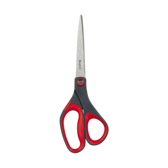 Schaar Scotch 20cm precision rood blister