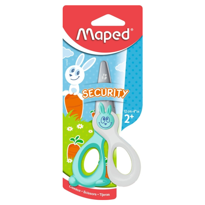 Kinderschaar Maped KidiCut 12cm assorti