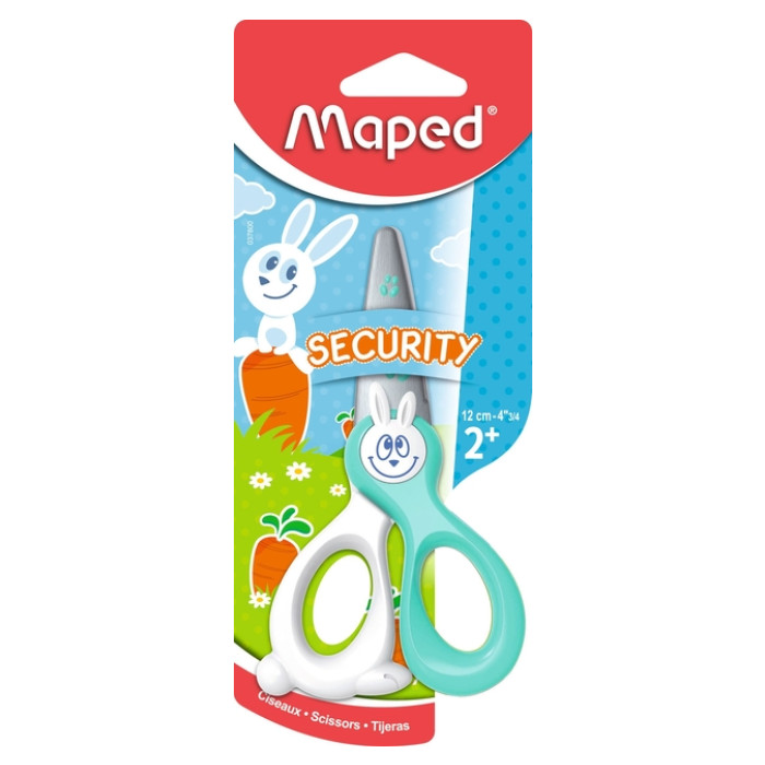 Kinderschaar Maped KidiCut 12cm assorti