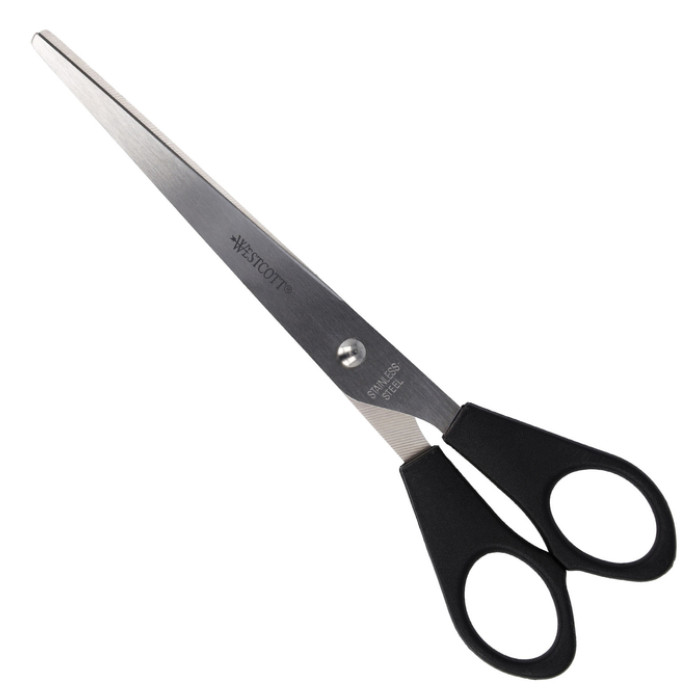Kantoorschaar Westcott 171mm met kunststof grip rvs