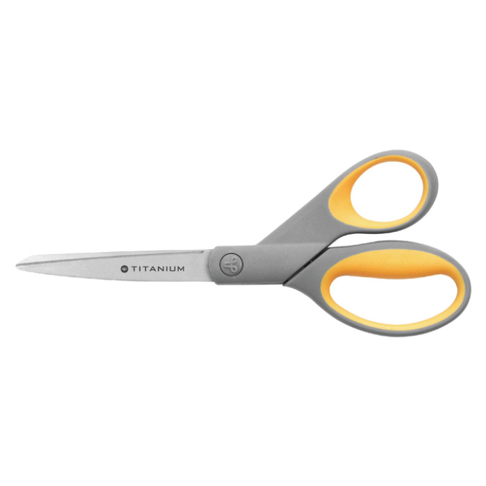 Kantoorschaar Westcott 210mm met softgrip titanium