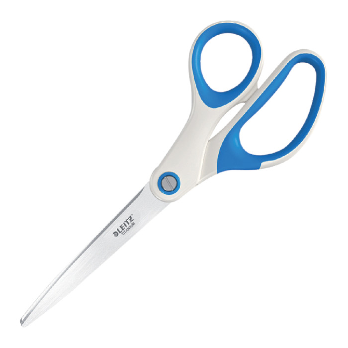 Schaar Leitz WOW 205mm titanium blauw