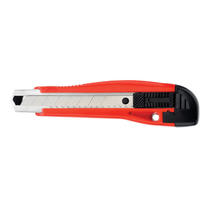 Snijmes Westcott premium 18mm met schuifsluiting rood