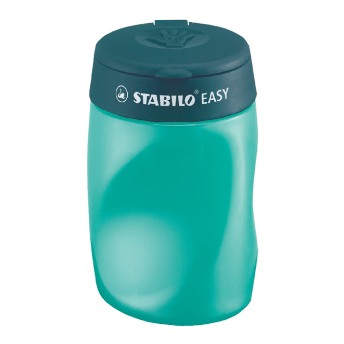 Puntenslijper STABILO Easy 4502 3 in 1 rechtshandig petrol