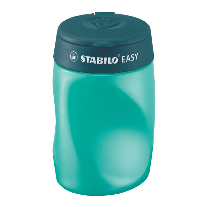 Puntenslijper STABILO Easy 4501 3 in 1 linkshandig petrol