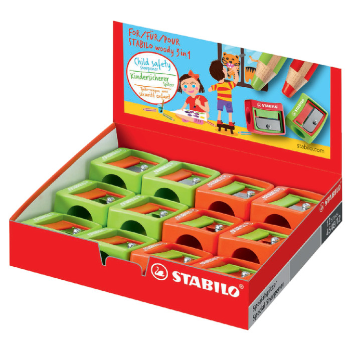 Puntenslijper STABILO woody 4548/12