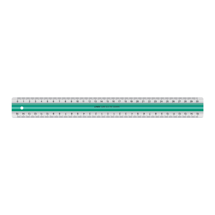 Liniaal Linex super S30 30cm transparant