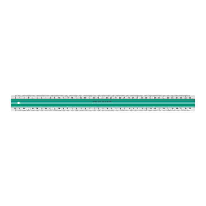 Liniaal Linex super S40 40cm transparant