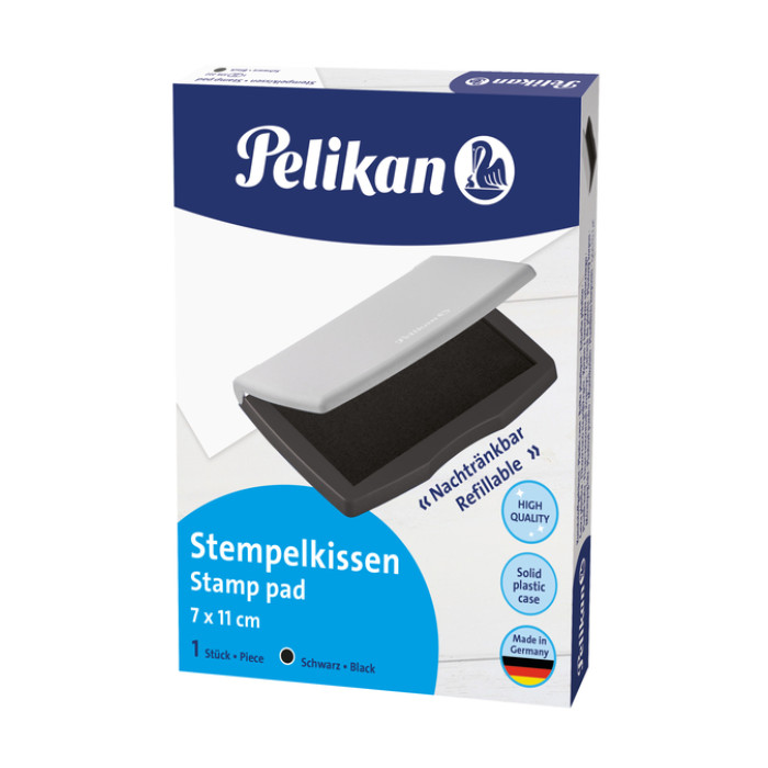 Stempelkussen Pelikan 2E 110x70mm zwart