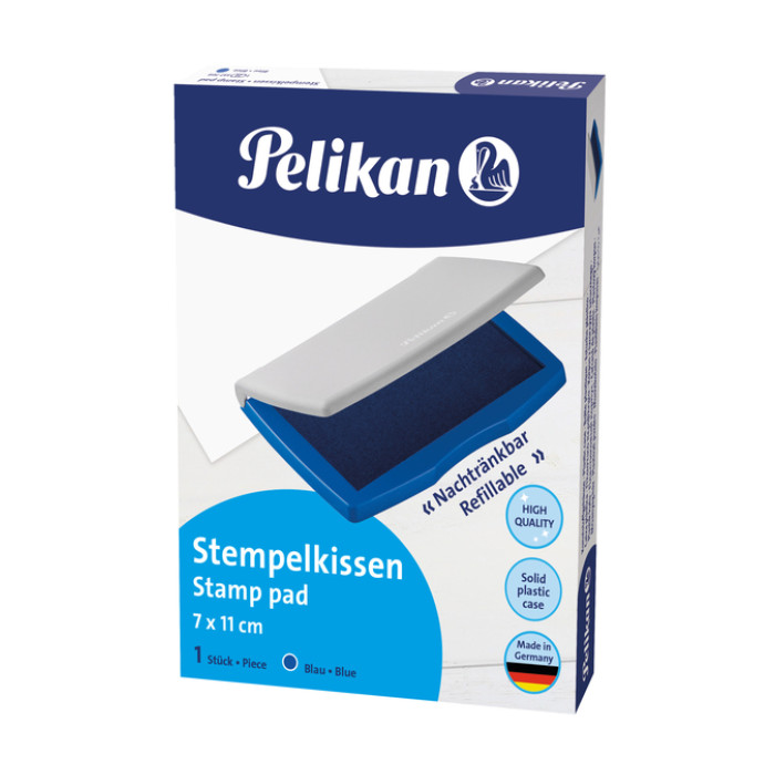 Stempelkussen Pelikan 2E 110x70mm blauw