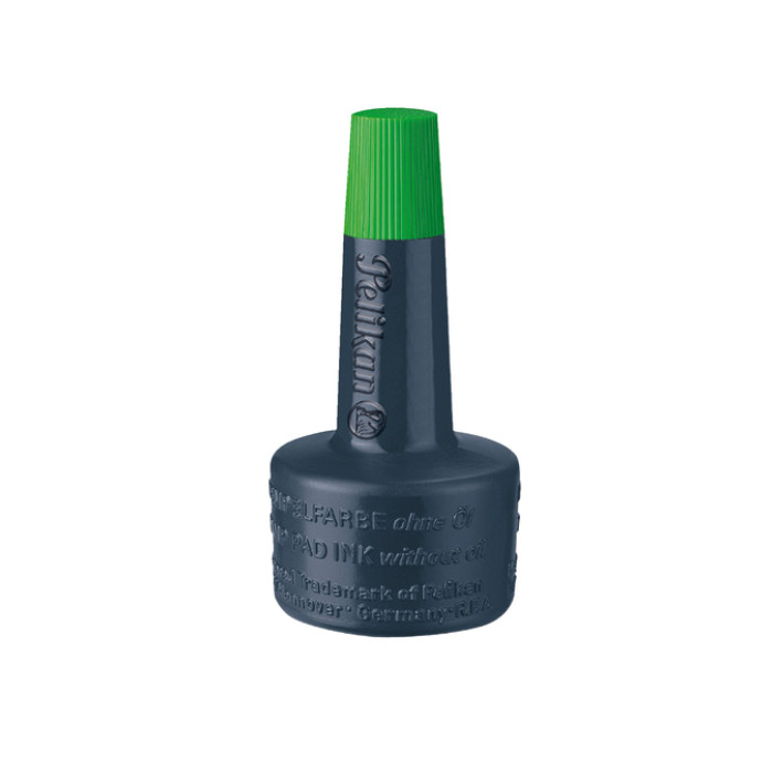 Stempelinkt Pelikan flacon 28ml groen