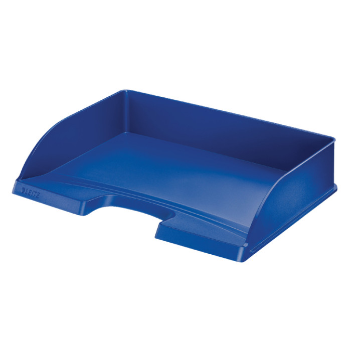 Brievenbak Leitz Plus A4 maxi dwars blauw