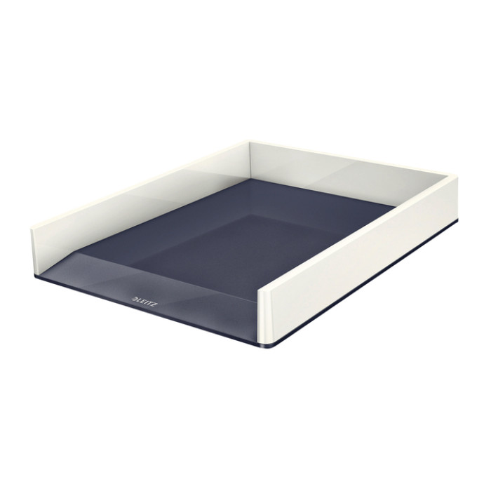 Brievenbak Leitz Wow A4 wit/grijs