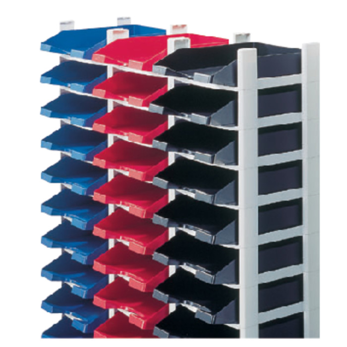Brievenbak Leitz Plus stapelelement grijs