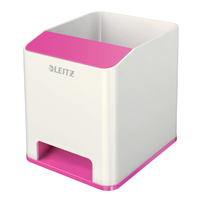 Pennenhouder Leitz WOW wit/roze