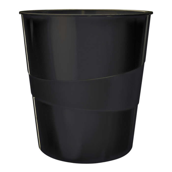 Papierbak Leitz WOW 15liter zwart