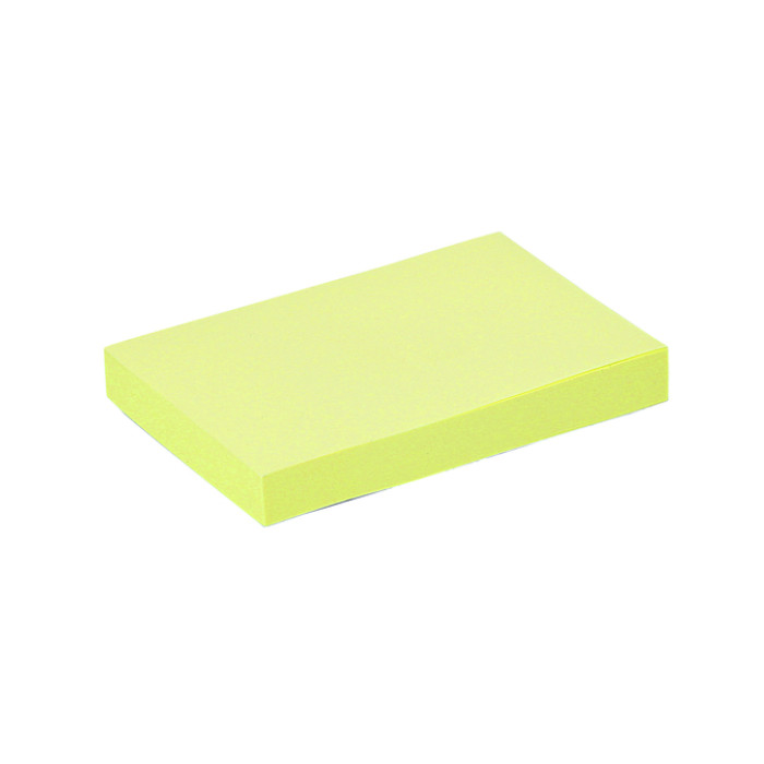 Memoblok Quantore 51x76mm geel 100 vel