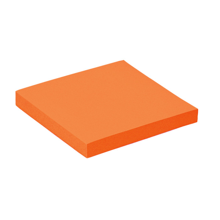 Memoblok Quantore 76x76mm neon oranje 100 vel