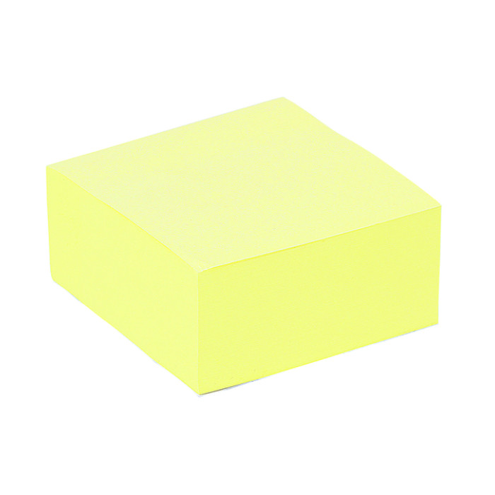 Memoblok Quantore 76x76mm 400 geel 400 vel