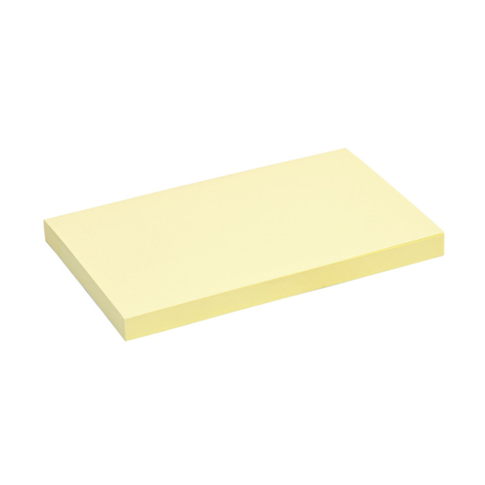 Memoblok Quantore 76x127mm geel 100 vel