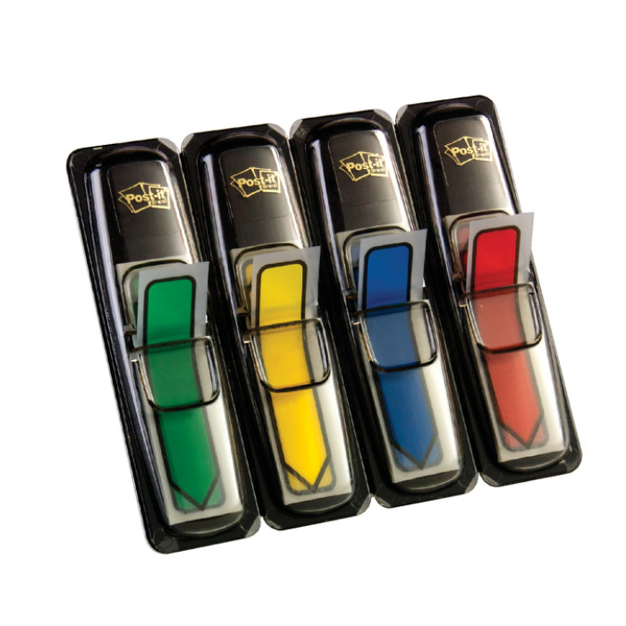 Indextabs Post-it 684 11.9x43.1mm pijl assorti 96 tabs