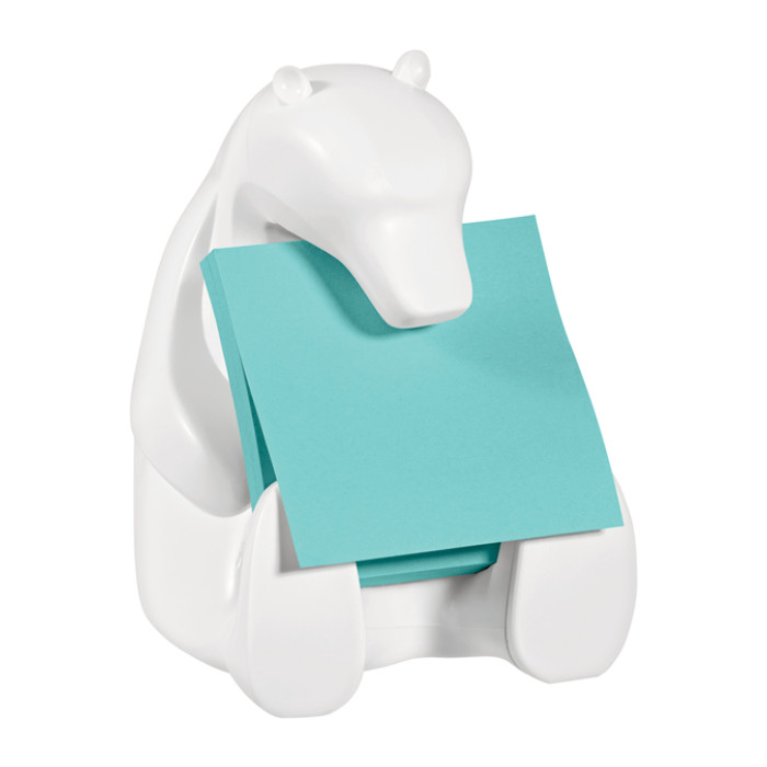 Memoblokdispenser Post-it Z-Notes Beer wit incl 76x76mm notes